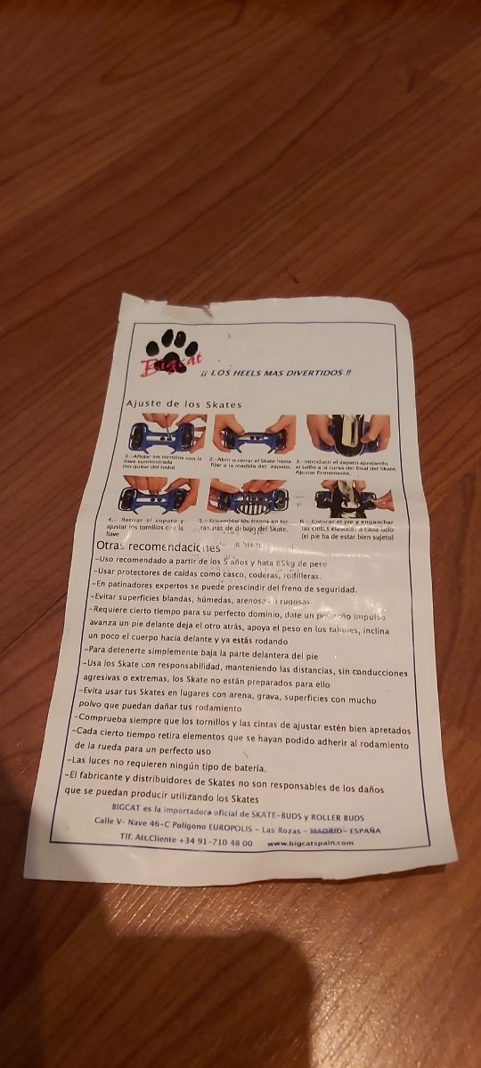 Patines para zapatos niña con luces