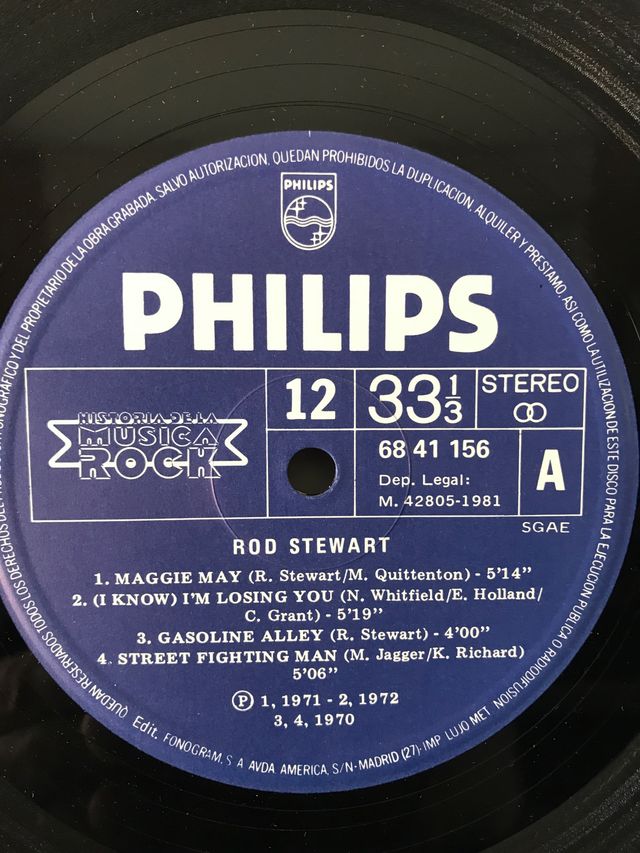Vinilo"Rod Stewart"