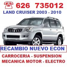 TOYOTA LAND CRUISER KDJ 120**PARACHOQUES TRASERO