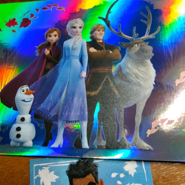 figurine cartoline frozen