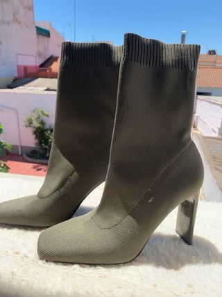 Botines Zara de segunda mano en WALLAPOP