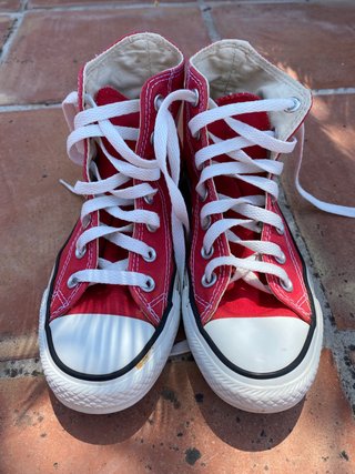 Converse rojas de segunda mano en WALLAPOP