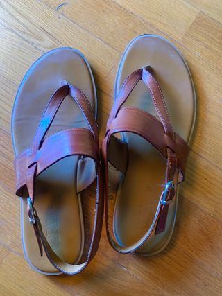 Sandalias Zara hombre de segunda mano en WALLAPOP
