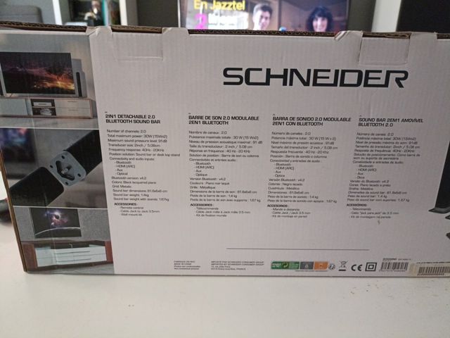 barra de sonido modular 2en 1