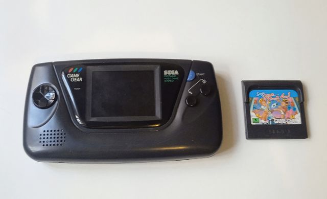 Console + gioco Sega Game Gear.