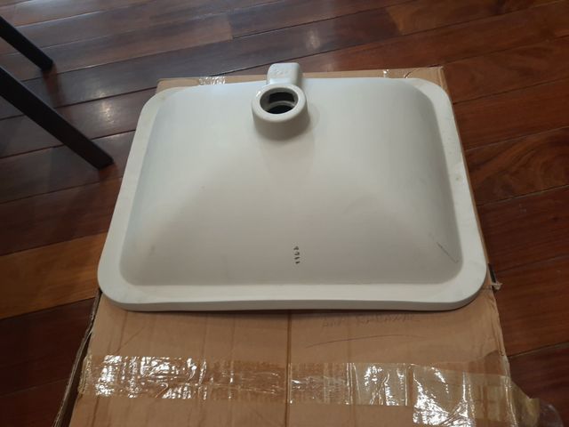 Lavabo bajo encimera porcelana