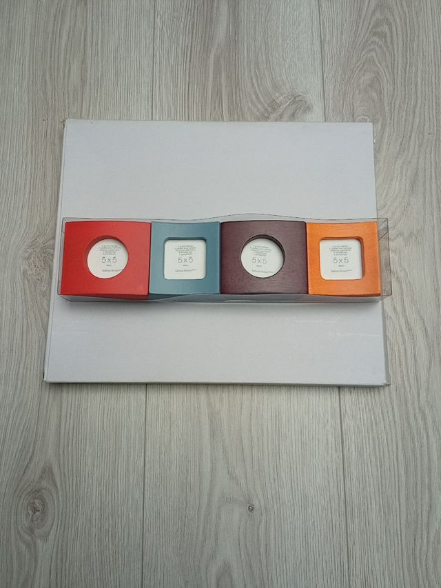 Portafotos de madera