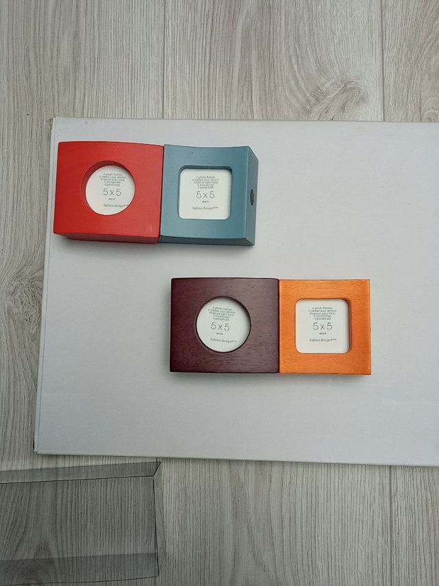 Portafotos de madera