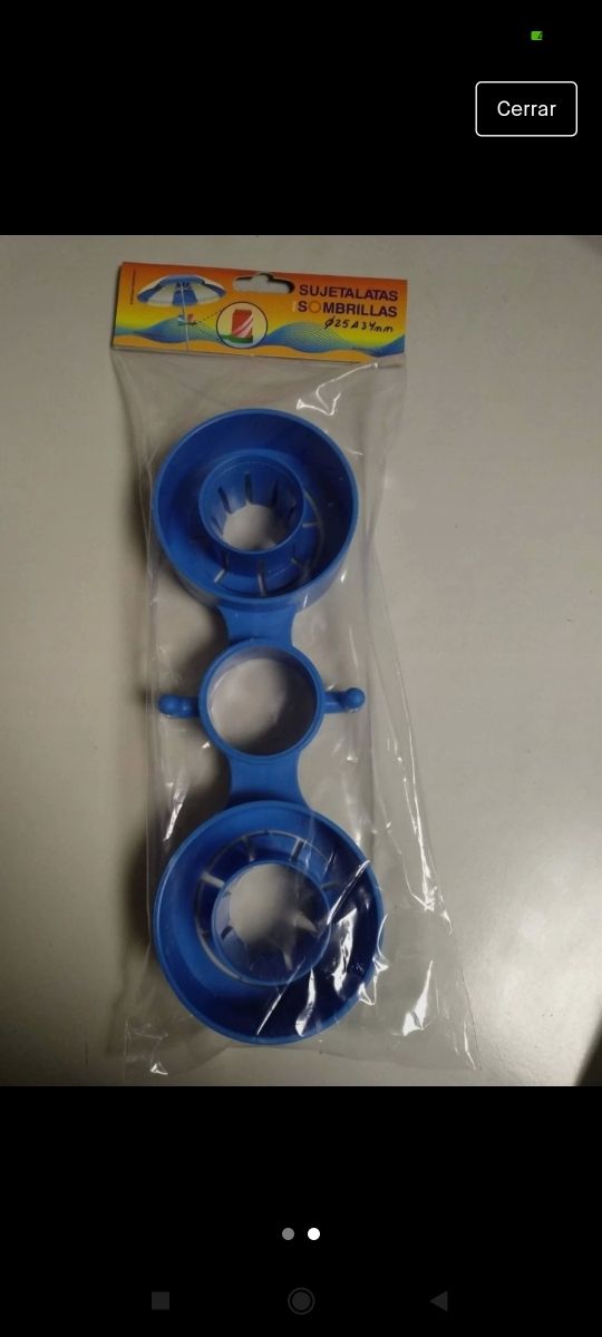 soporte para latas de sombrilla