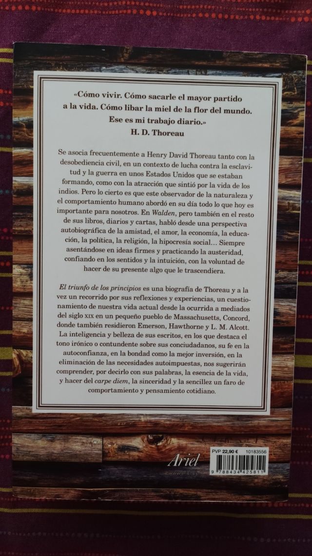 El triunfo de los principios