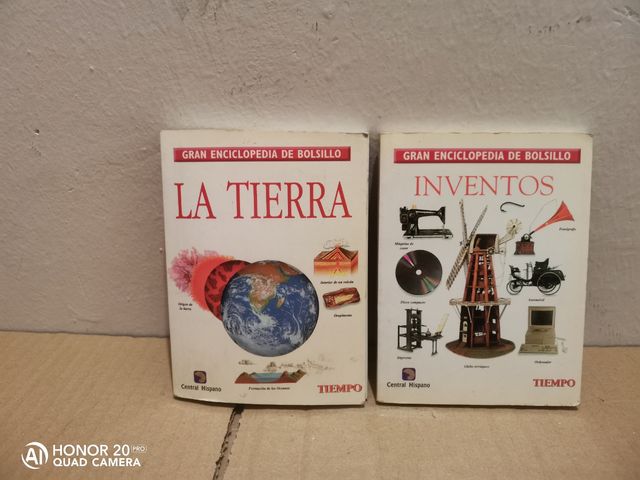 Libros "La tierra e Inventos"
