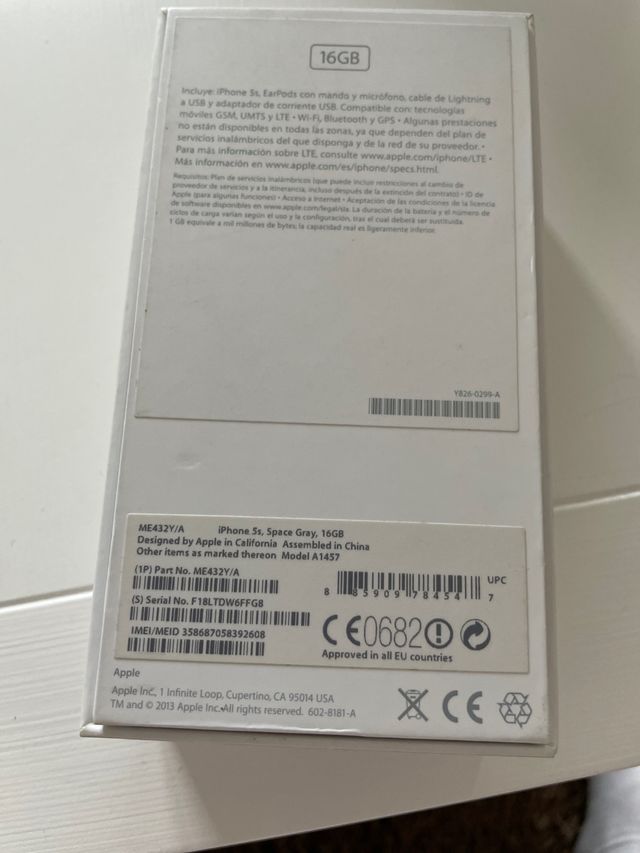 I phone 5S Space grey