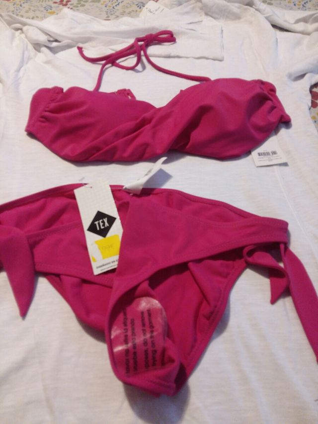 BIKINI FUCSIA LYCRAS TEX BRAND (SPAGNOLO)