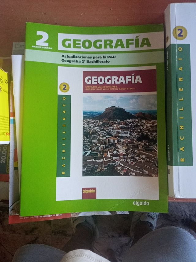 Geografía bachillerato anaya algaida