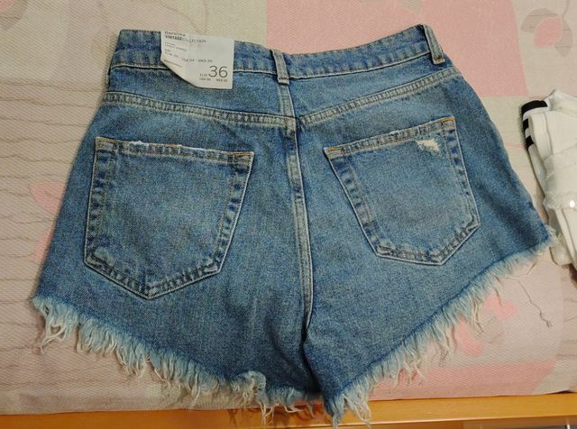 vaqueros cortos de tiro alto ideales.