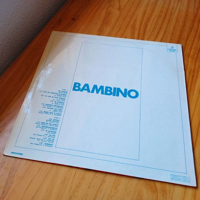 LP Vinilo de Bambino- Odiame