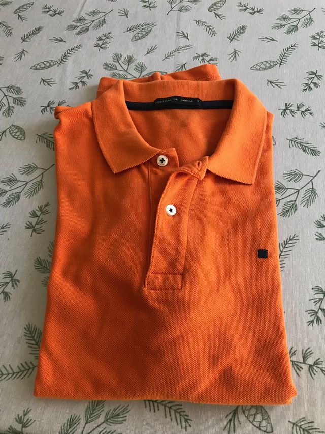 Polo Purificación García naranja talla s