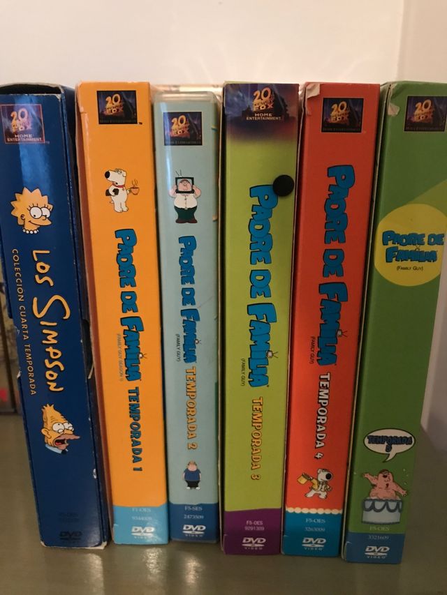 5 primeras temporadas Padre de Familia