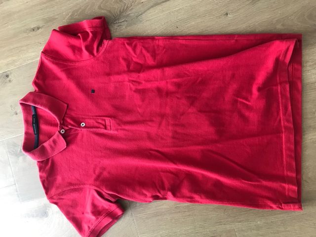 Polo Purificación García rojo talla s
