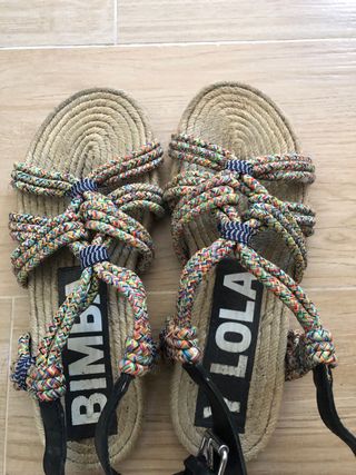 Sandalias Bimba y Lola de segunda mano en WALLAPOP