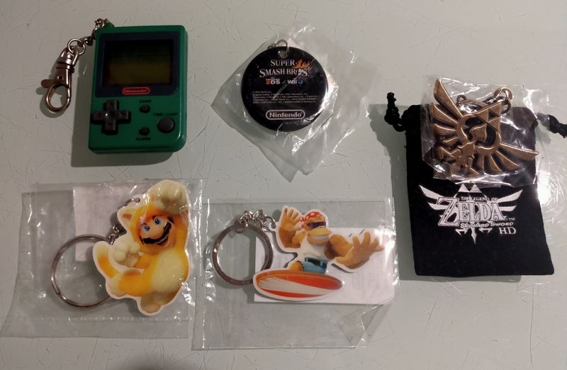 Imagen de Llaveros variados de Nintendo