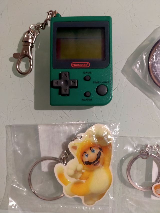 Llaveros variados de Nintendo