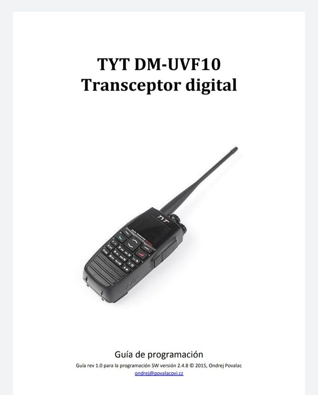 Transmisor digital analógico TyT