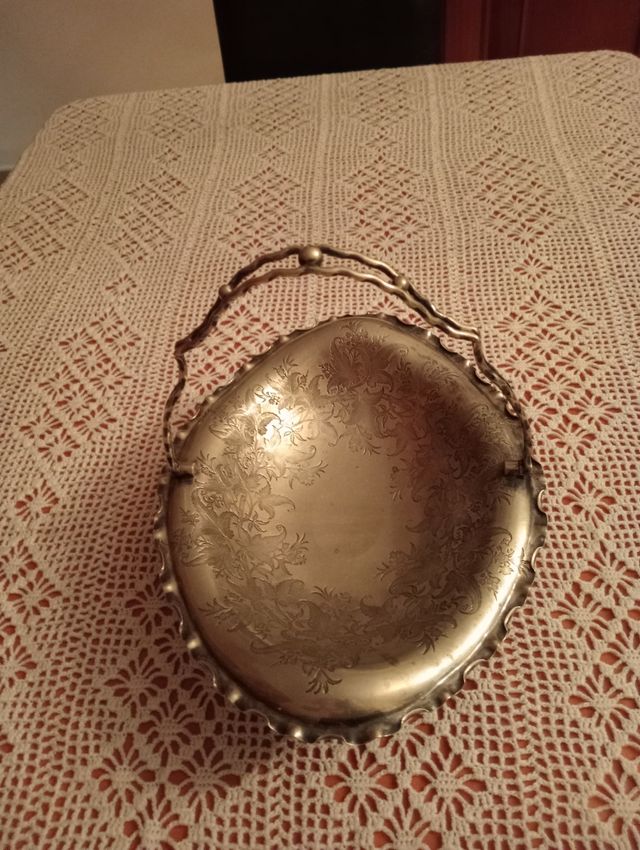 Antiguo centro de mesa 100 años de antiguedad