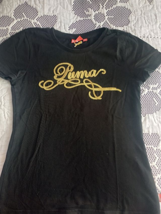 Camiseta Puma lentejuelas talla M