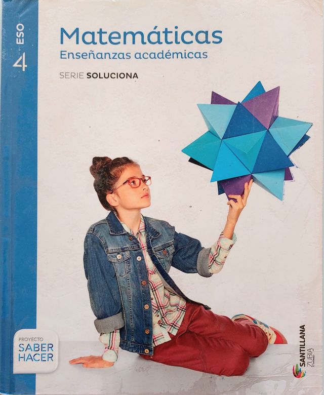 Libro texto 4º ESO Matemáticas