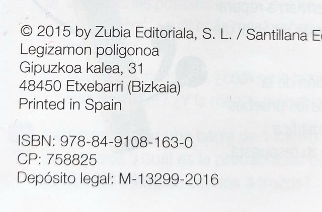Libro texto 4º ESO Matemáticas