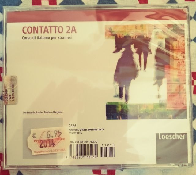 Contatto 2A (Nivel B1). Edit. Loescher. Incluye CD