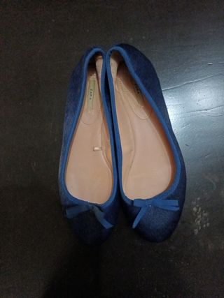 Bailarinas Zara de segunda mano en WALLAPOP