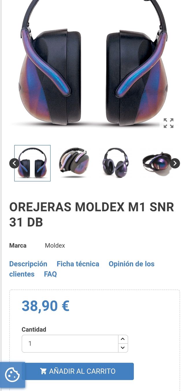 Cascos moldex