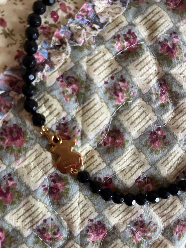 Pulsera y garganilla tous ónix 