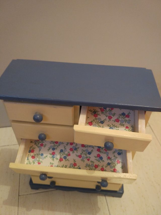 Cajonera joyero decorativa
