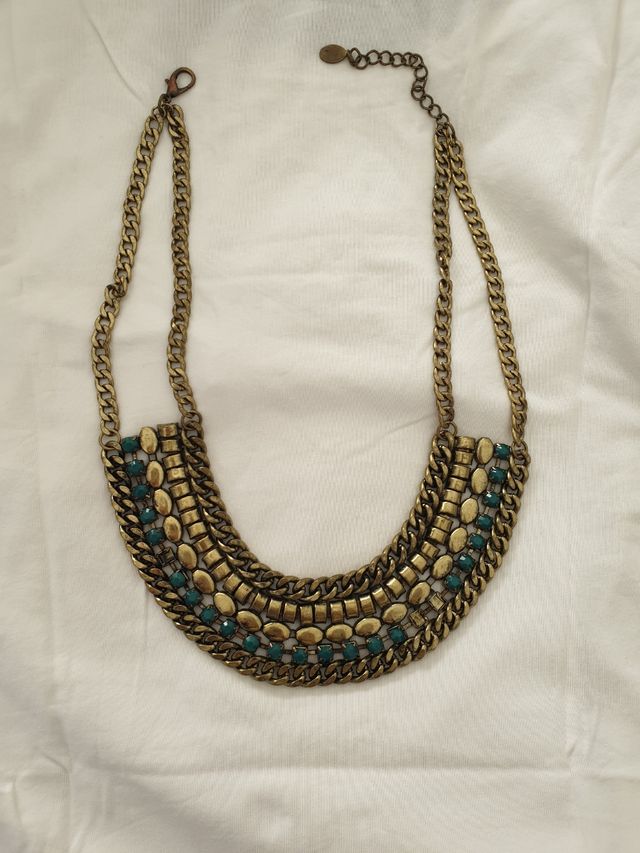 Collar pedreria etnico