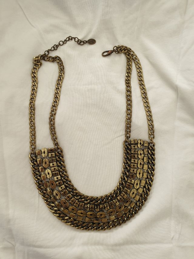 Collar pedreria etnico