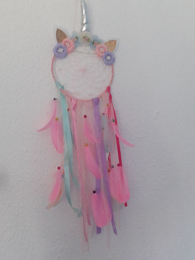 Atrapa sueños unicornio