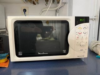 Horno microondas de segunda mano en Madrid en WALLAPOP