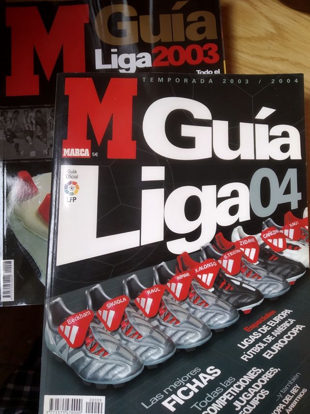 guias liga  Marca (vendo sueltas)