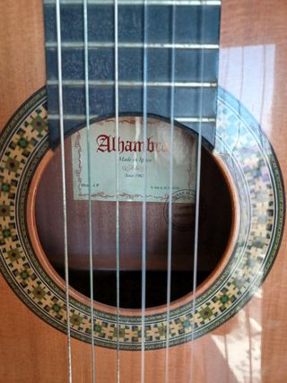 Vintage Alhambra 10C Senorita Classical Guitar Made in Spain | Reverb