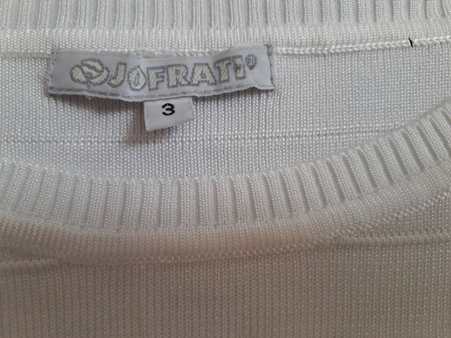 Top vintage hilo. Color blanco hueso