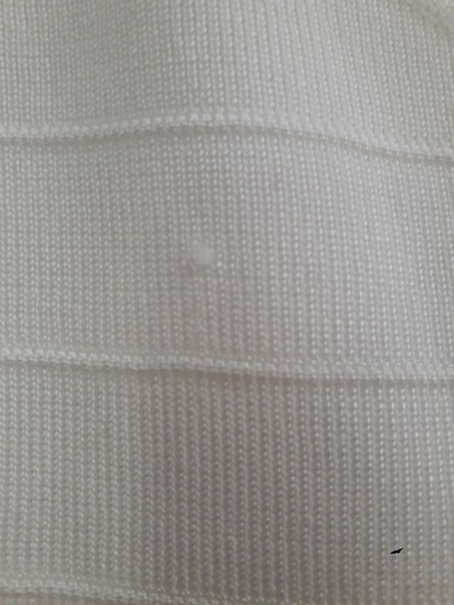 Top vintage hilo. Color blanco hueso