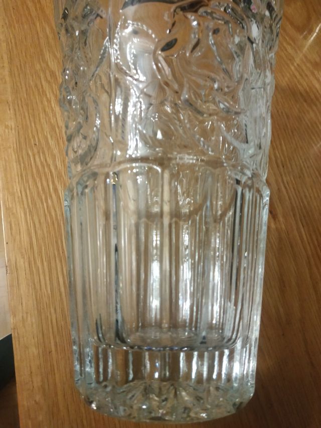 jarrón grande serigrafiado