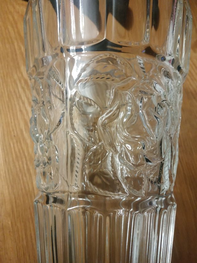 jarrón grande serigrafiado