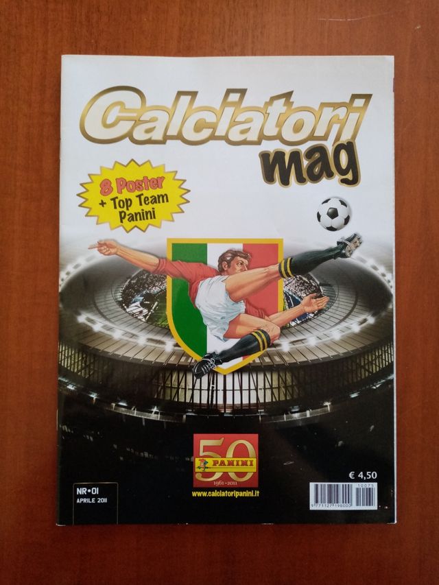 Calciatori Panini Magazine + Poster