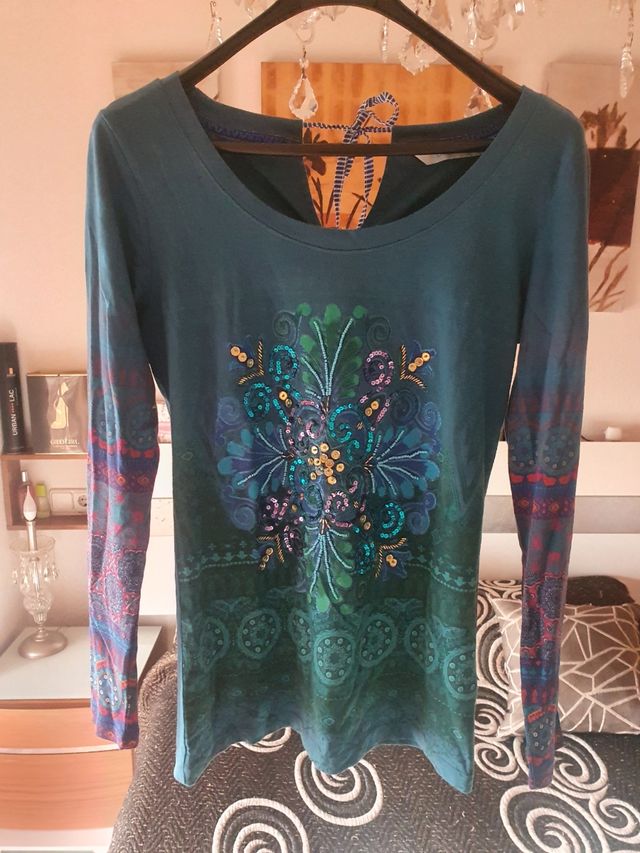 Camiseta Desigual Mujer Talla S Original