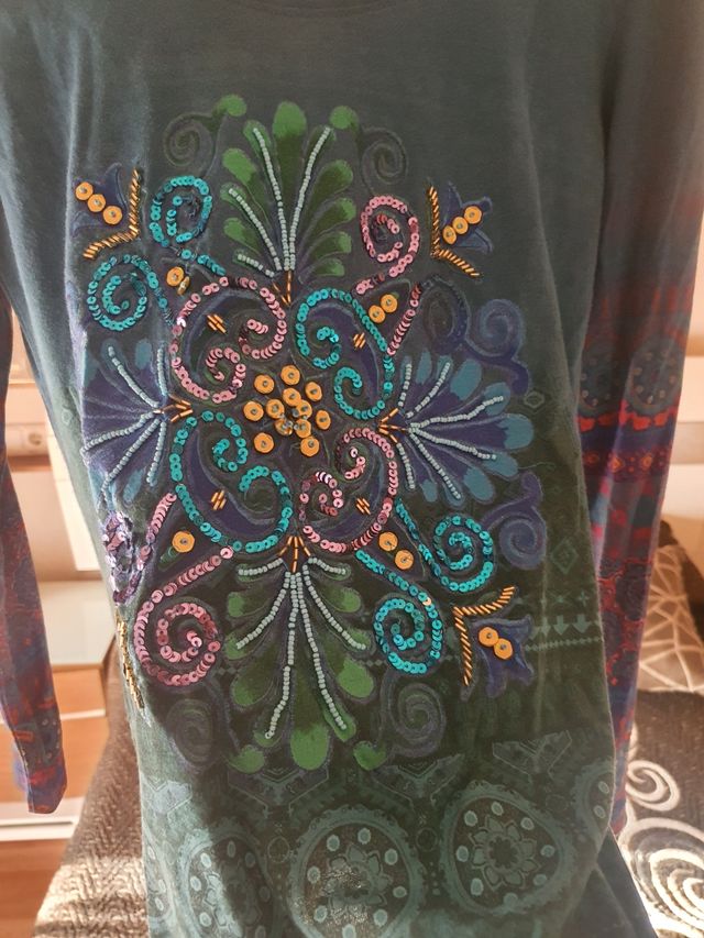 Camiseta Desigual Mujer Talla S Original