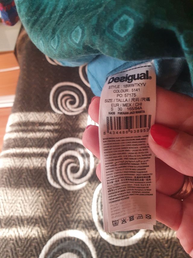 Camiseta Desigual Mujer Talla S Original